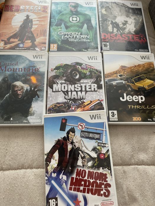 Jogos wii  seminovos , novos e usados