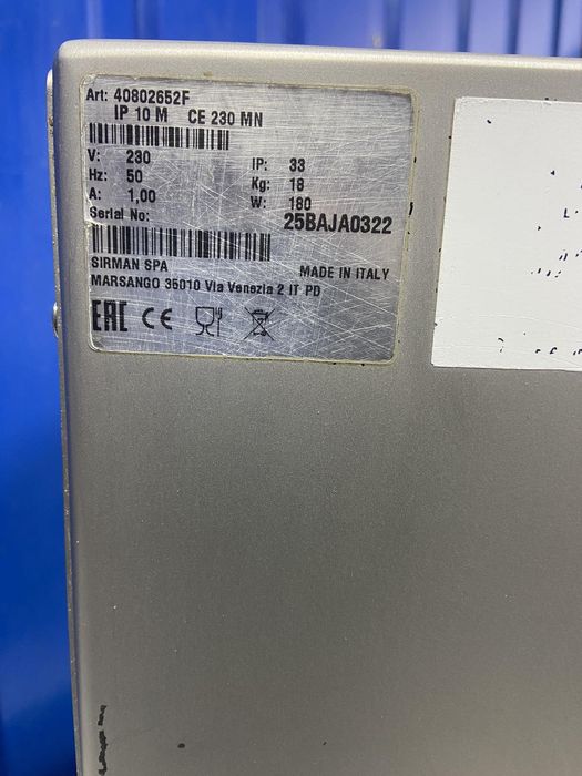 Фаршемес Sirman 10m