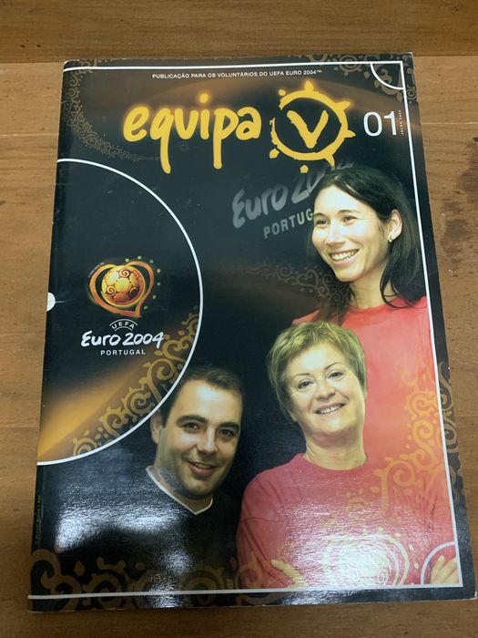 Revista para os voluntarios do Euro 2004