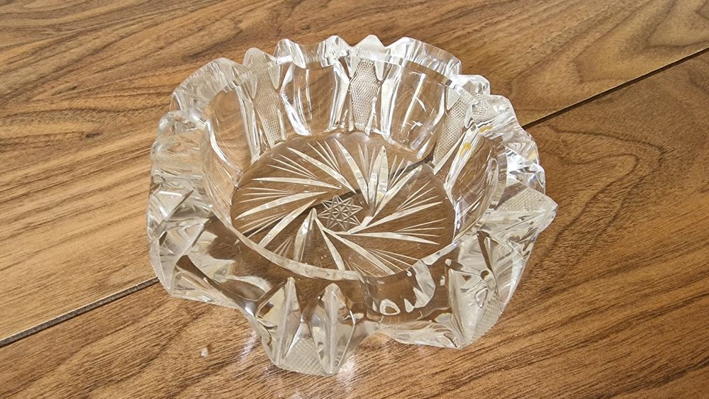 Kryształy PRL komplet 6 sztuk