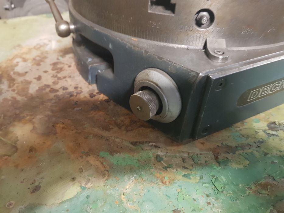 Stół obrotowy podzielnica deckel poziomo puonowy frezarka