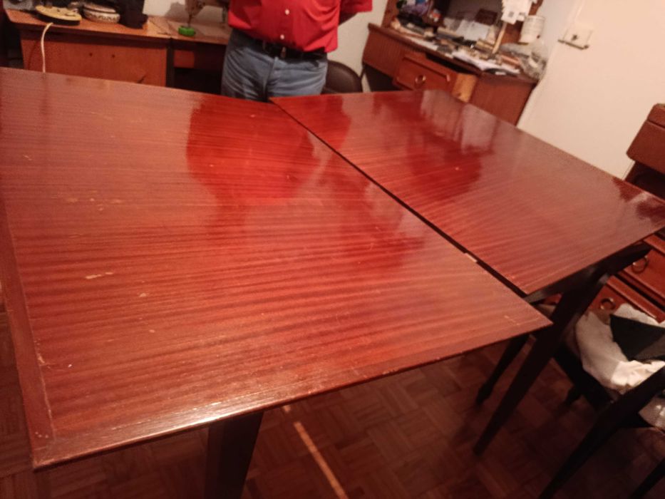 mesa vintage extensível