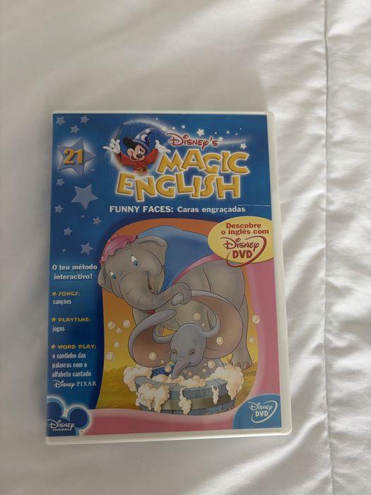 DVD educativo Disney Magic English – Funny Faces (aprender inglês)