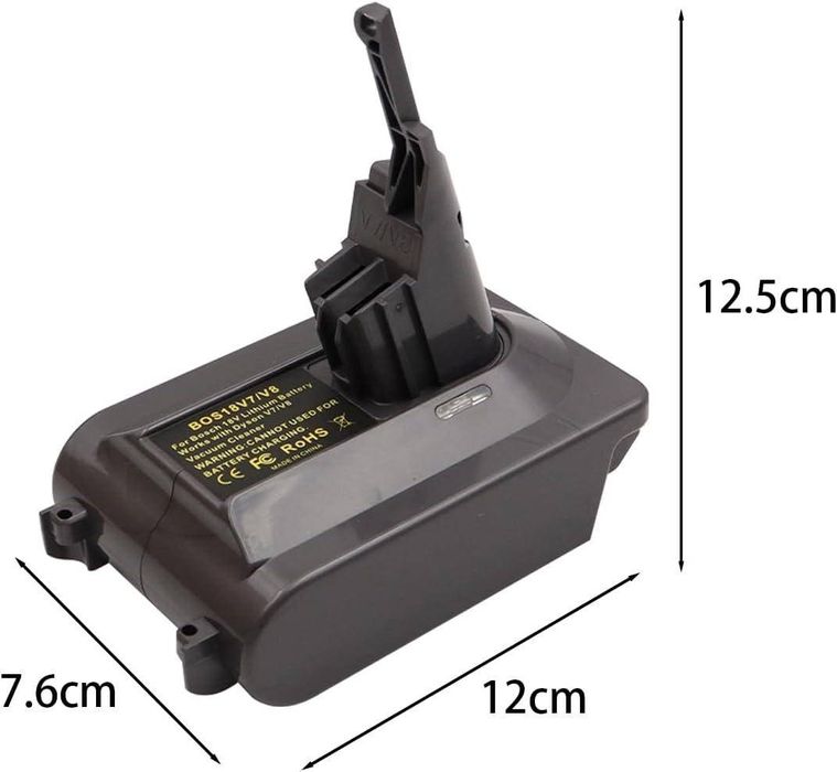 Адаптер батареї для пилососа Dyson V7/V8 під акумулятор Bosch 18 В