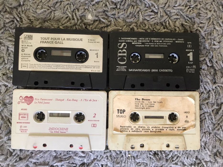 Cassetes K7s Originais