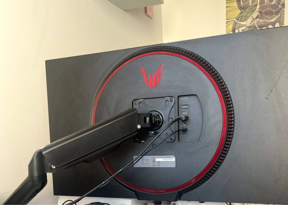 LG Monitor 32GN650-B 32 Hz165 1ms , monitor arm