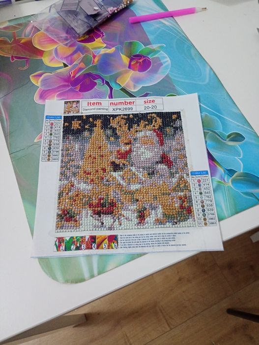 Obrazki malowane diamentami