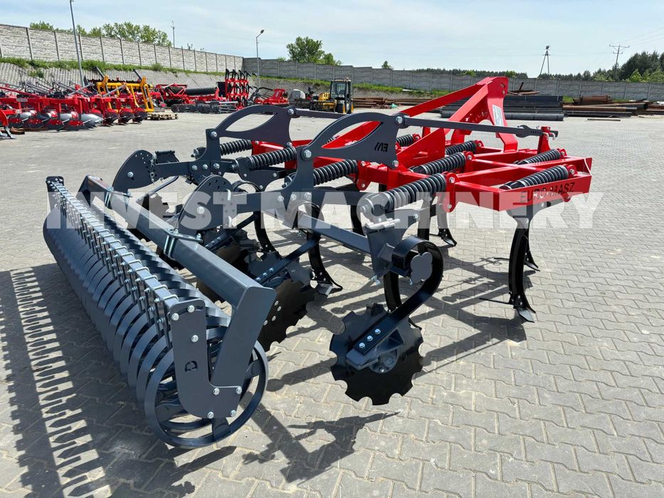 agregat bezorkowy/BEZORKOWIEC *agregat podorywkowy/ścierniskowy/gruber