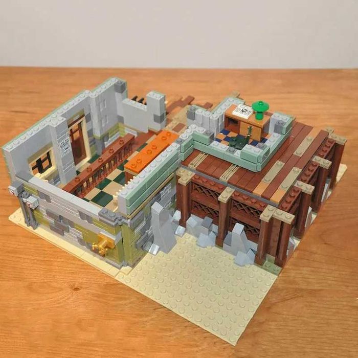 2049 klocków. Stary sklep wędkarski MOC 16050 zabawki prezent.
