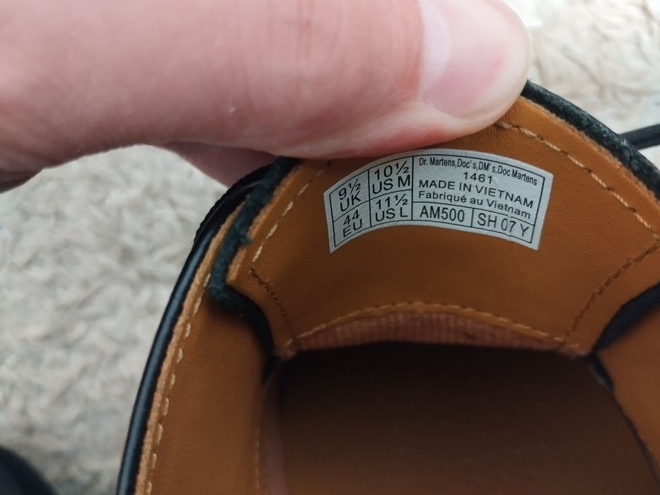 Черевики Dr. Martens 1461, 44 розмір