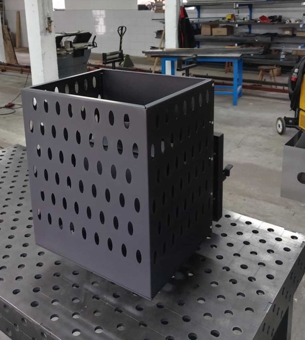 Piec tunelowy do sauny opalany drewnem, zewnętrzny 8-20m3