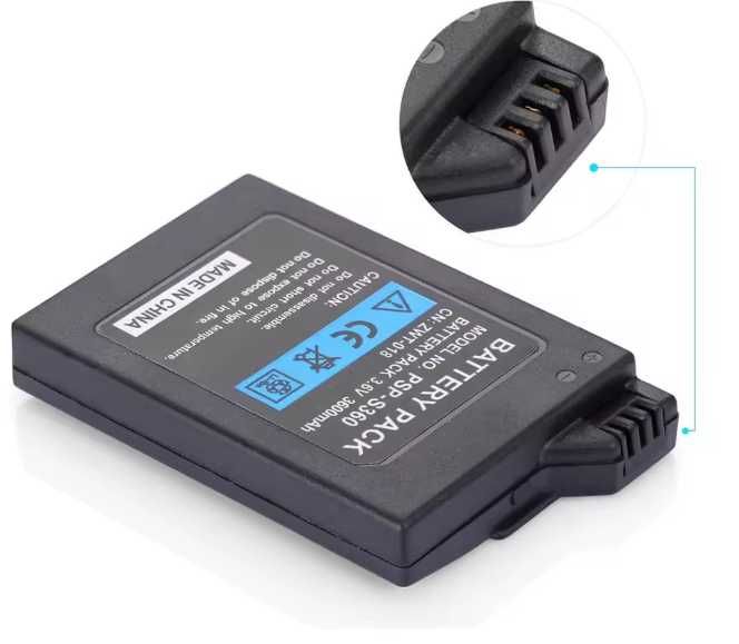 Bateria PSP serie 1000 PSP-110 - 3600 mAh