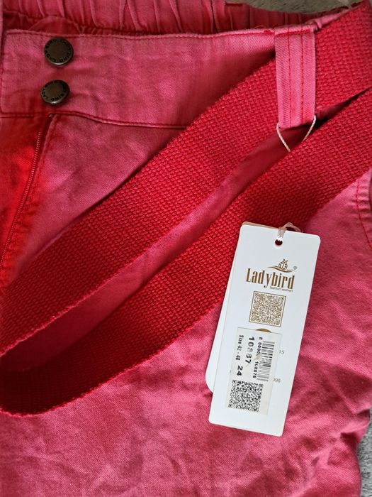 Котонові брюки на резинці