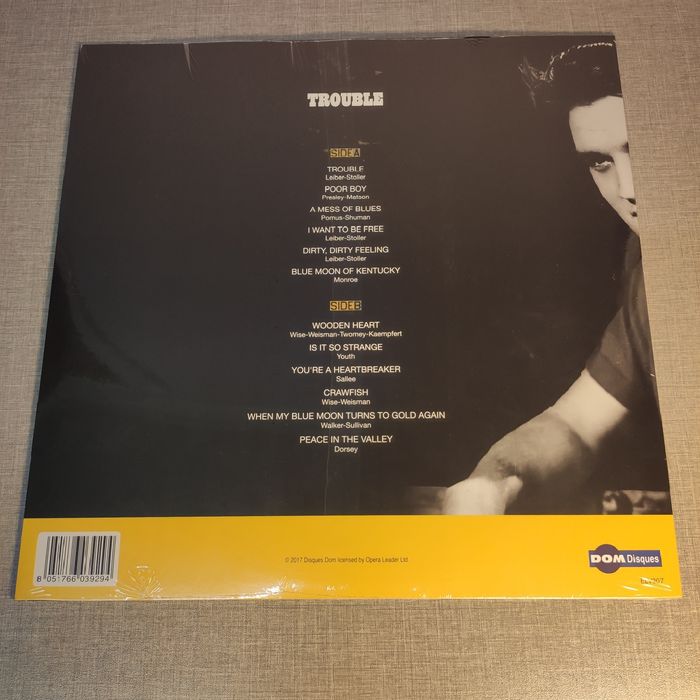 Elvis Presley : Trouble LP Вінілова Платівка Vinyl Виниловая пластинка