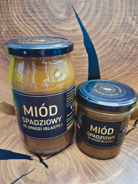 3x MIÓD spadziowy spadź IGLASTA gospodarstwo pszczelarskie chwaniów