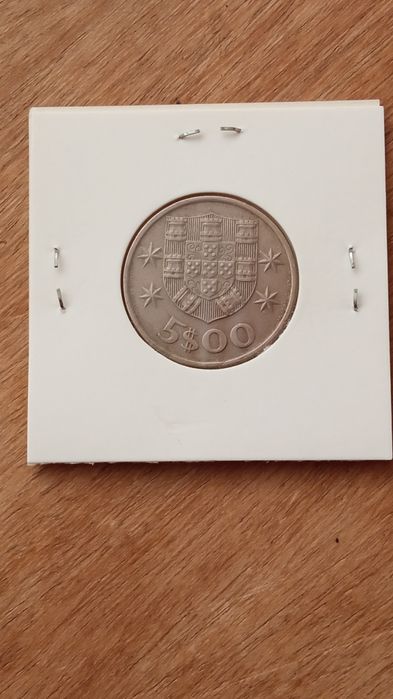 Moeda de 5 escudos de 1979