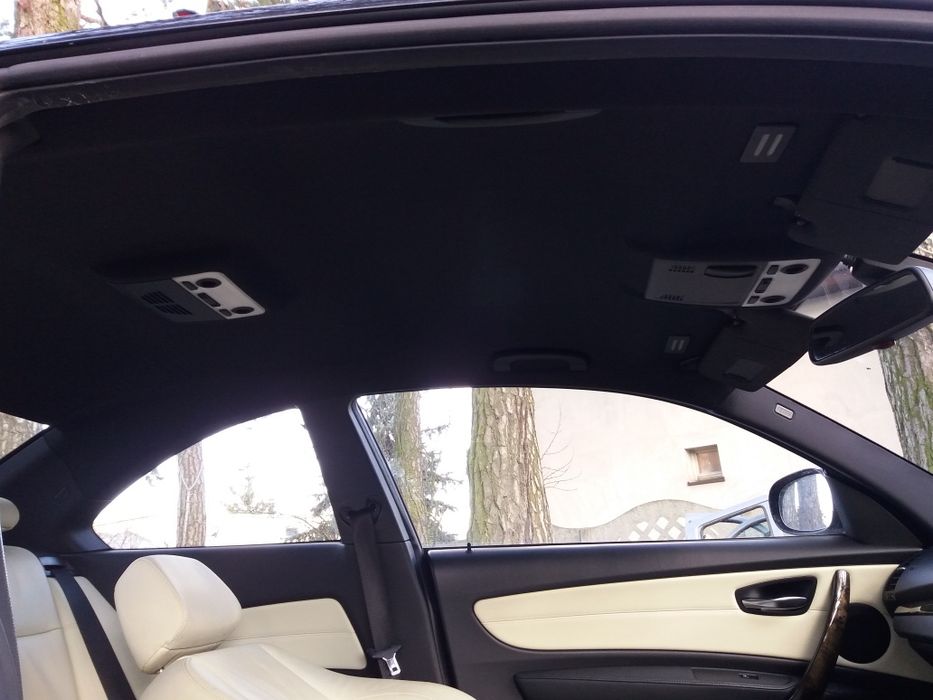 Bmw e82 podsufitka sufit czarny m pakiet stan bdb