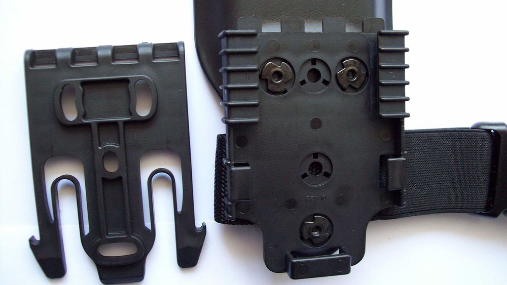 Długa platforma SOG z adapterami QLS 19 i QLS 22