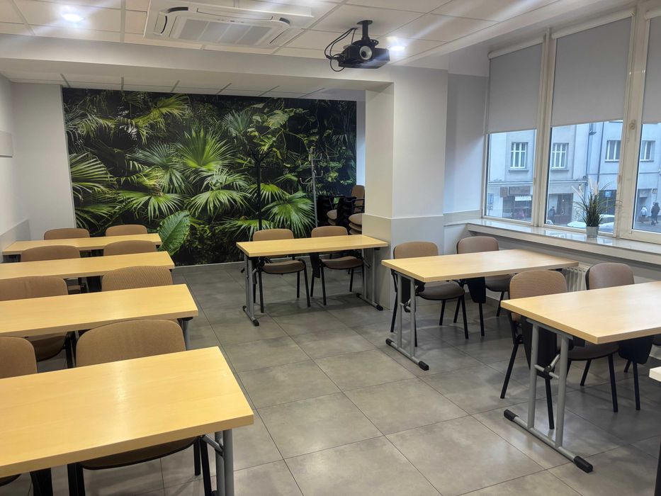 sala szkoleniowa 40m2 centrum Katowic Moniuszki 7 catering rabaty :)