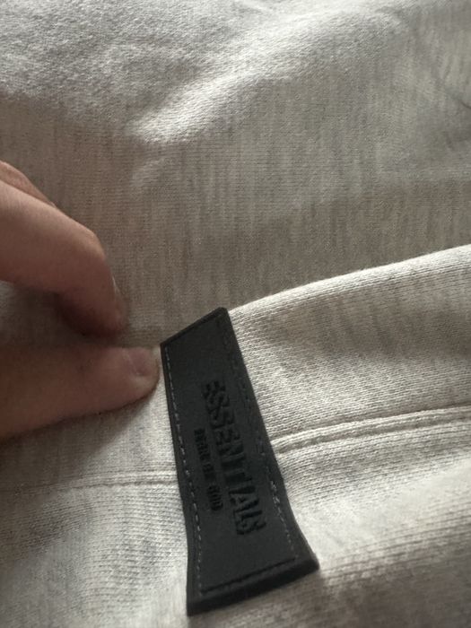 Bluza essentials M z kapturem szara