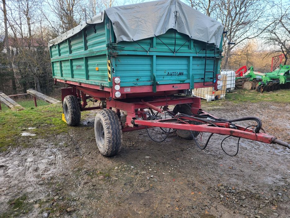 Przyczepa wywrotka 3 strony d47