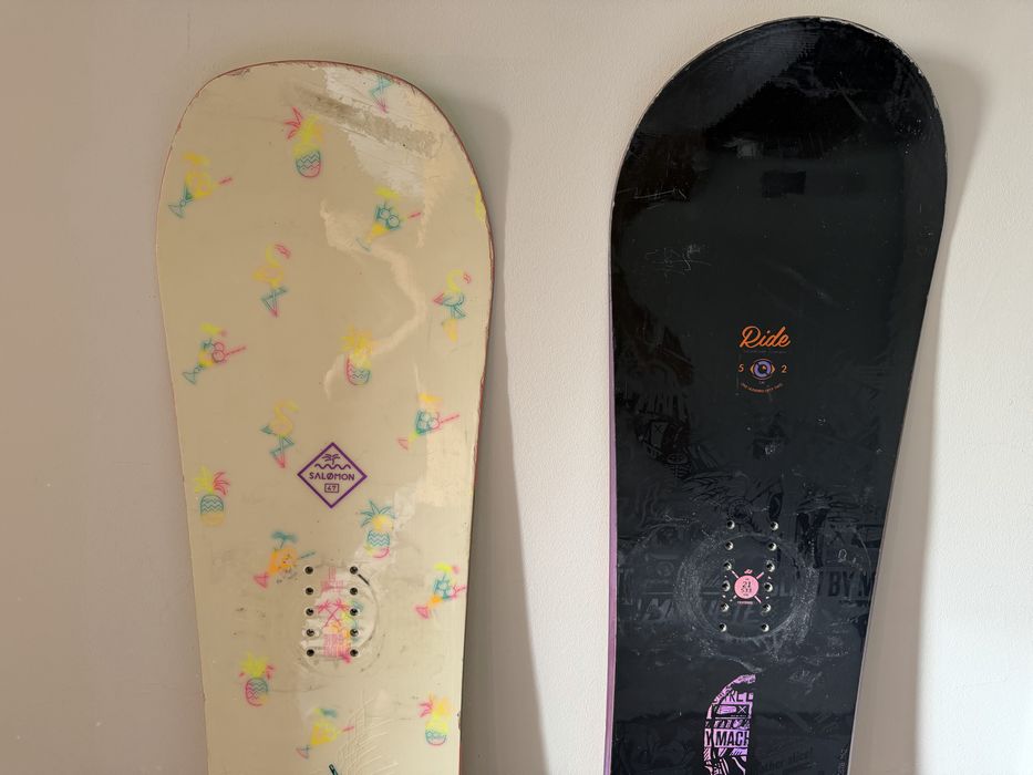 Prancha snowboard salamon e ride