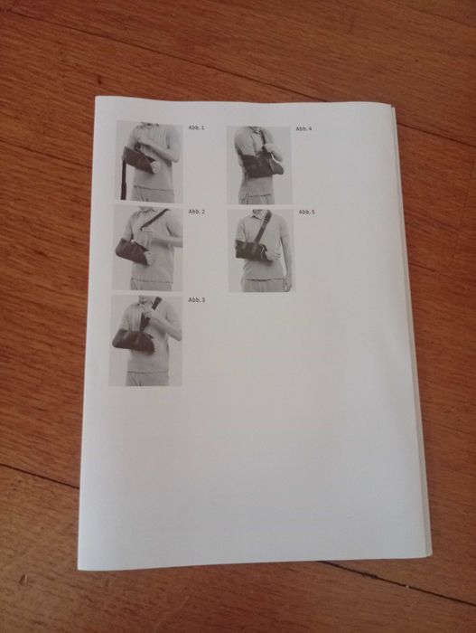 Suporte ortopédico para braço