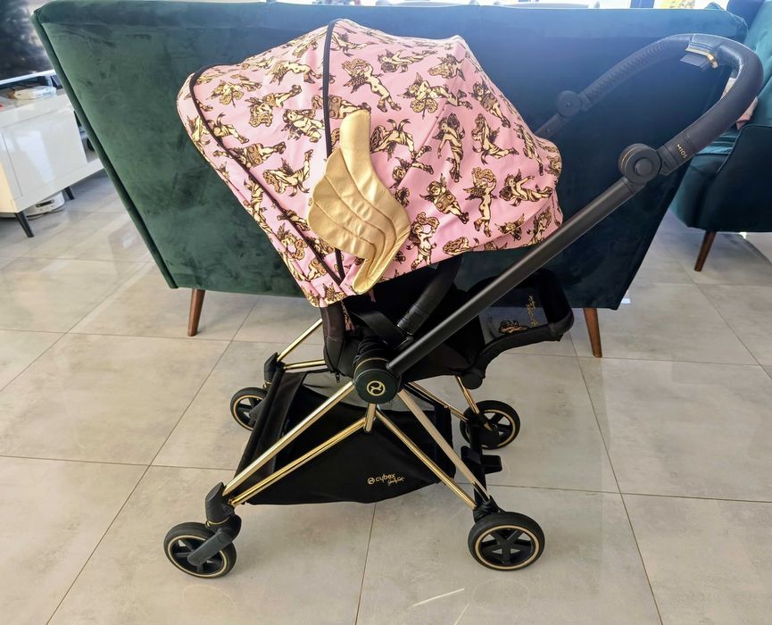 Wózek spacerowy CYBEX Mios 2 Jeremy Scott – Cherubs różowe cherubinki