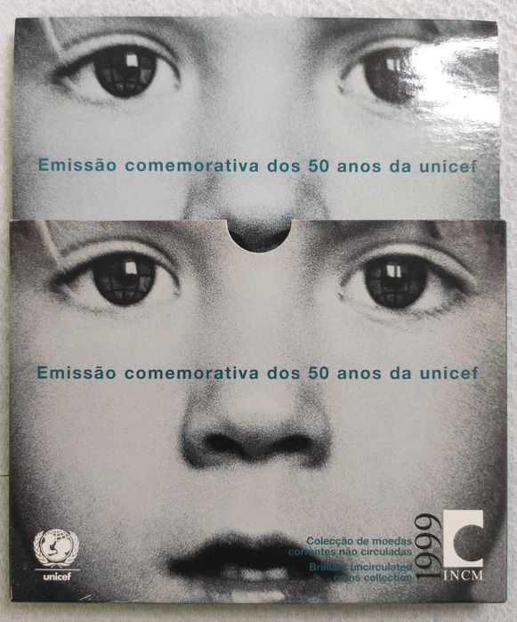 Moedas Escudos em carteira BNC 1999