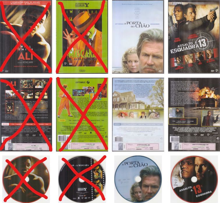 Filmes Prisvideo – 26 DVDs
