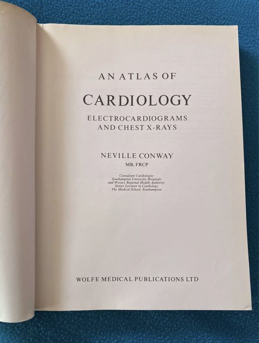 Livro - Atlas of CARDIOLOGY Electrocardiograms and Chest X-Rays