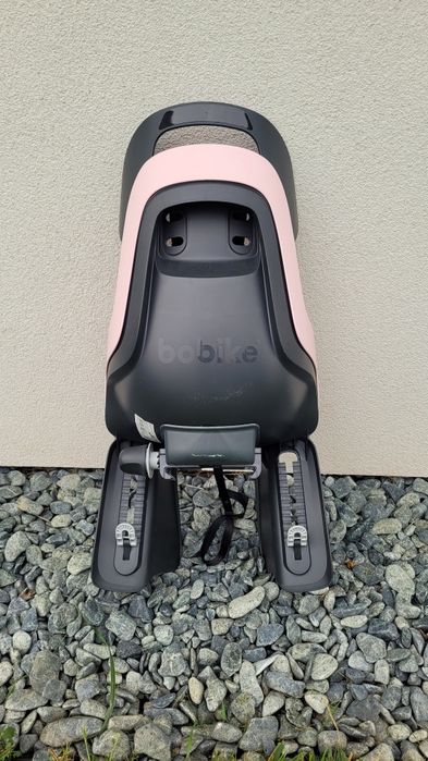 Fotelik rowerowy bobike różowy