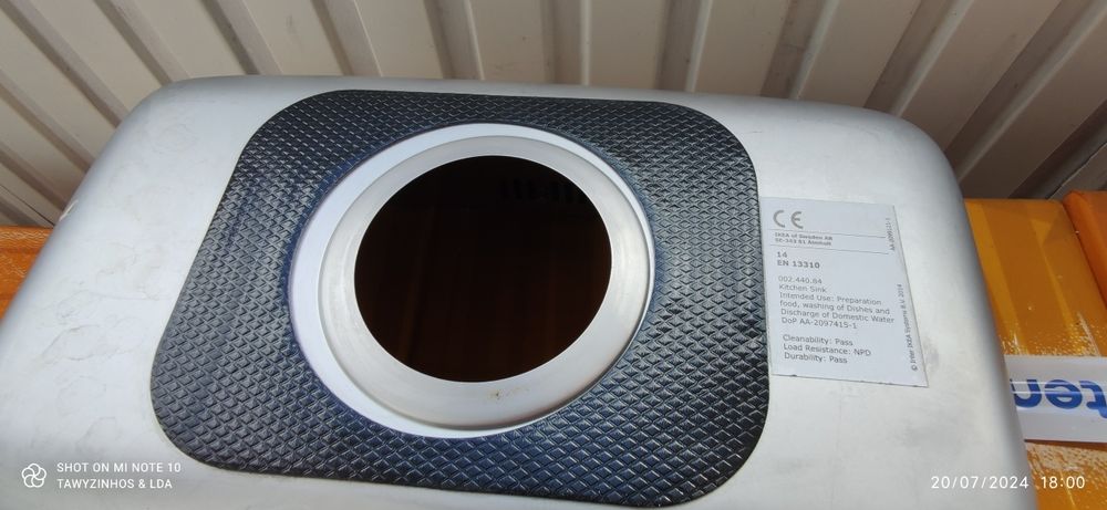 Pia em inox ***NOVA***