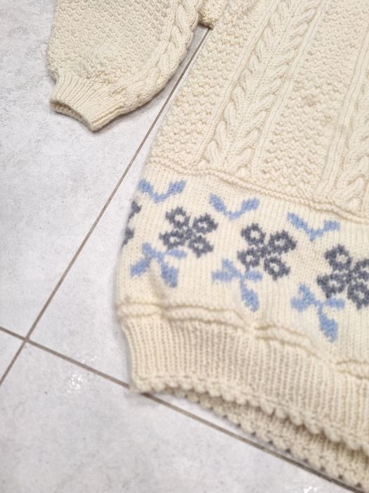 Sweter wełniany Handmade