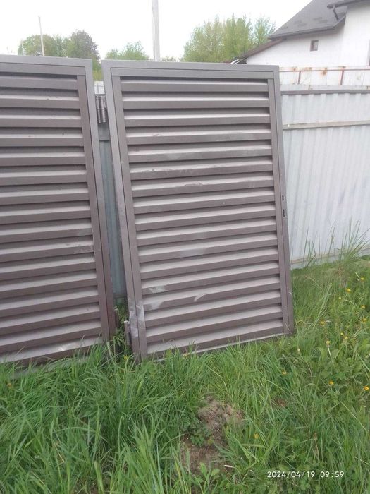 Брама та фіртка металеві