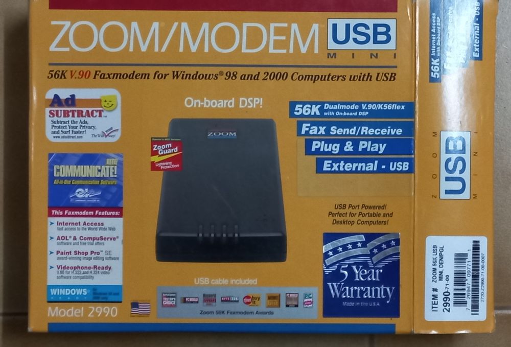 Modem para ligar à internet