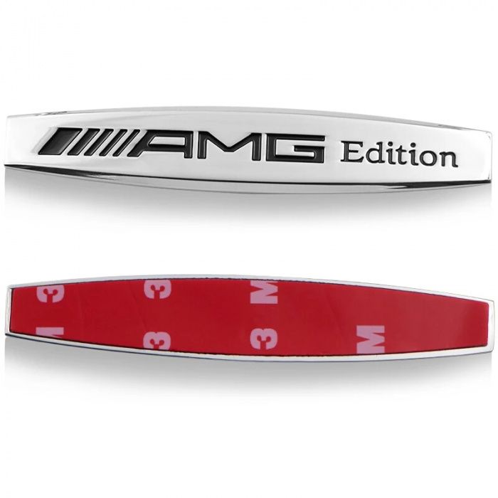 2 Emblemas simbolo Mercedes AMG kit laterais