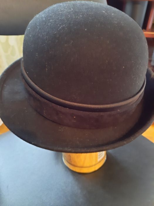 Kapelusz czarny  filc