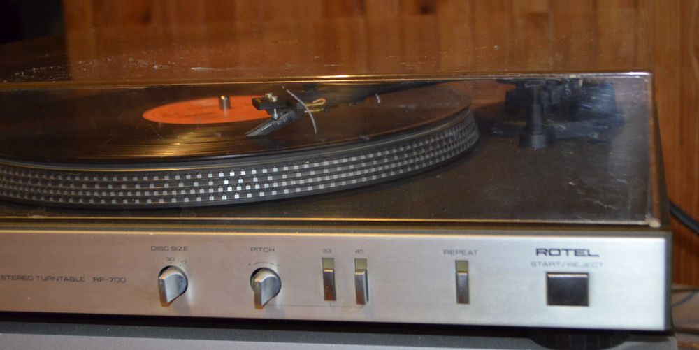 Rotel RP-700 + AT-51 Gramofon Direct Drive Japan do małego serwisu