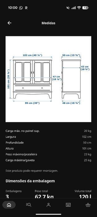 Móvel Lommarp IKEA