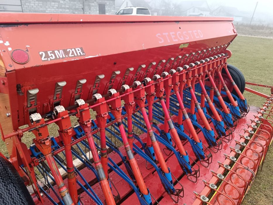 Stegsted сівалка севник сеялка стегстед 2.5 3 метри анкерна сошникова