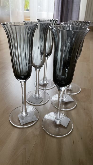 kieliszek belldeco szare kmp 6 szt nowe
