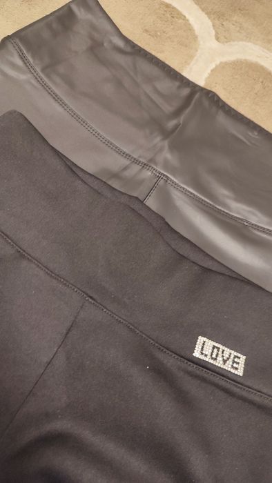 Legginsy XS  S.   nowe ,ocieplane