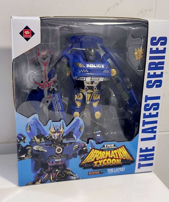 Transformer: Robô / Carro de Polícia. Deformation Tycoon