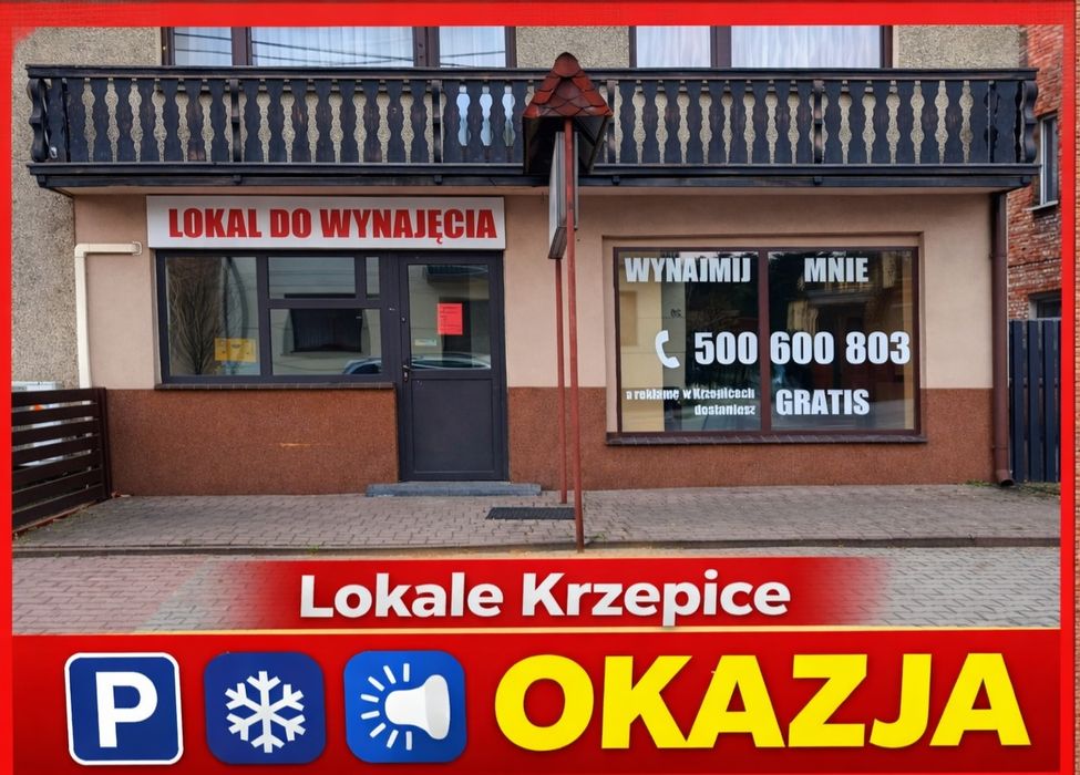 LOKAL po biznesie działającym 42 lata | 30/40/70 m² + magazyn do 350 m