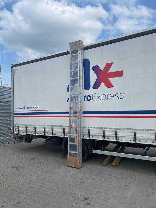 Drabina aluminiowa profesjonalna wielofunkcyjna HIGHER 3x15 seria 73PRO 10,83m