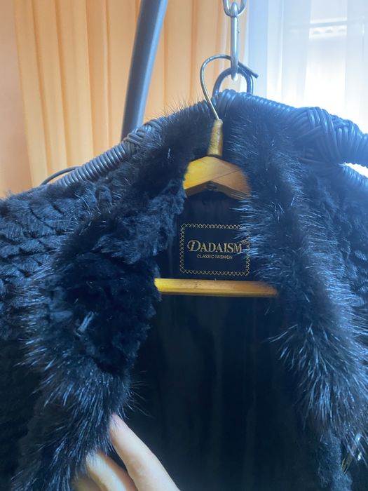 Шуба стрижений кролик