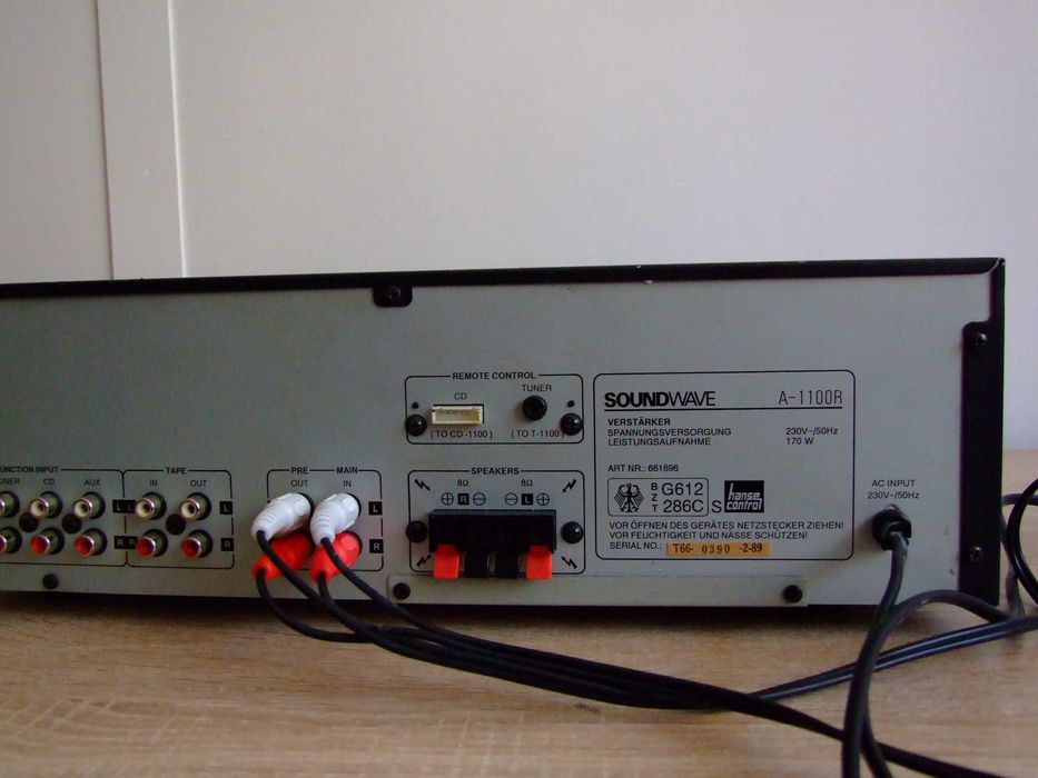 Soundwave A-1100R Sprawny dobry stan.