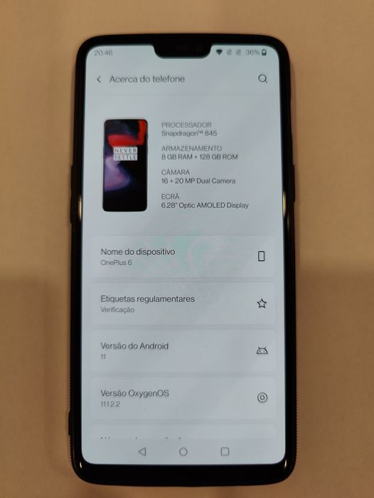 OnePlus 6 128GB Original63825535404289123