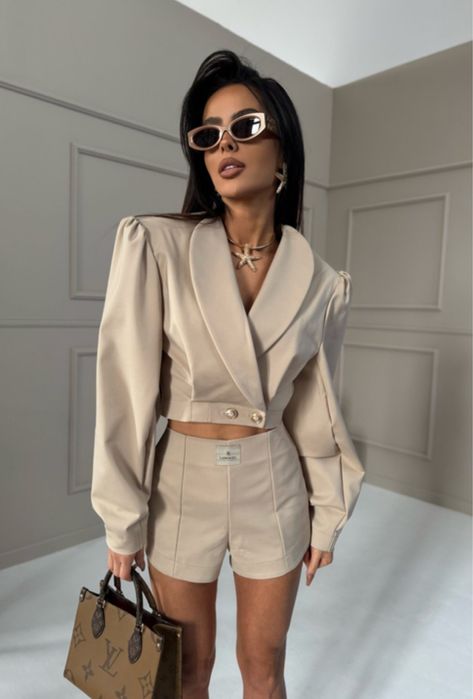 LaManuel marynarka  żakiet  ALTER EGO ecru/bez xs/s